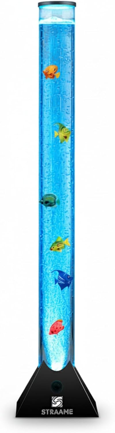 Straame 90cm Bubble Fish Lamp Colour Changing LED Floor Lamp
