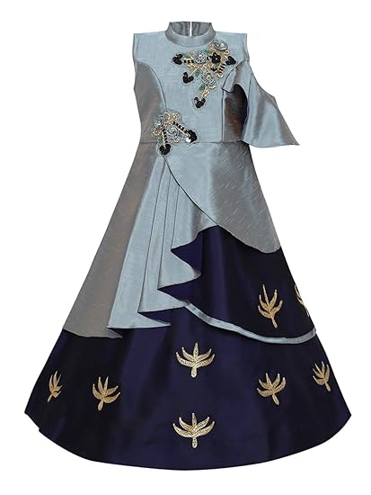 Girls silk gown Clearance