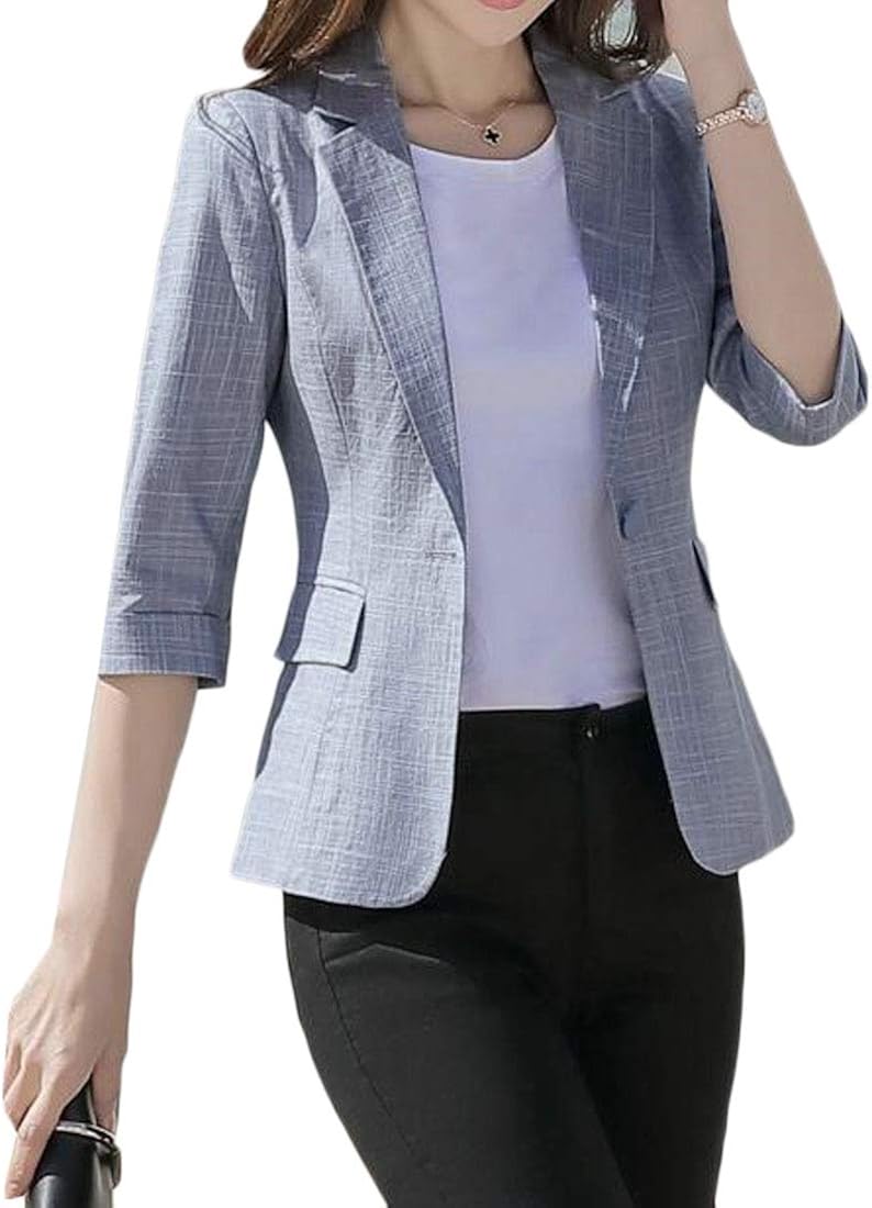 plus size linen suit