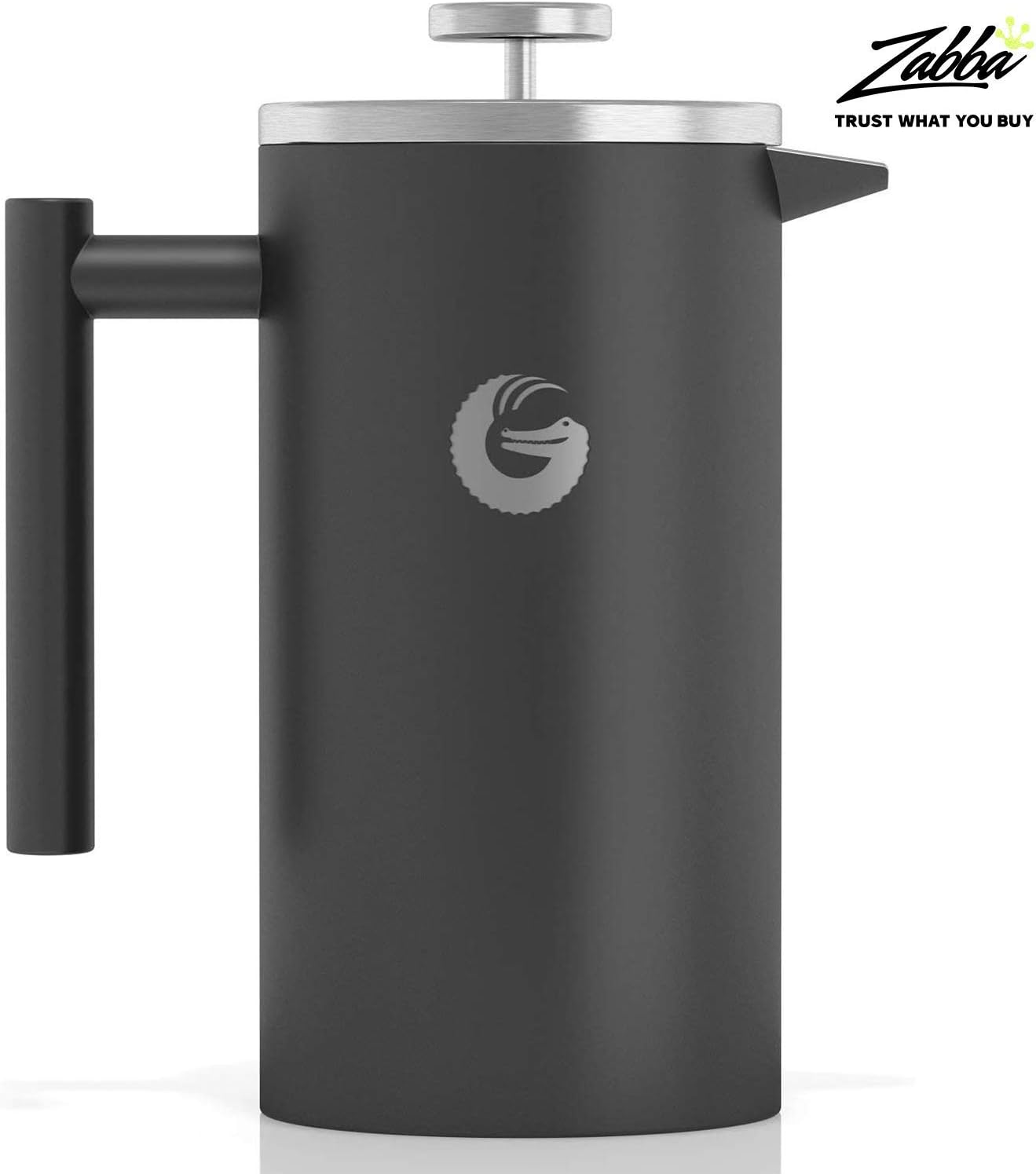 Incluye mini recipiente de café ideal para conseguir un intenso café 8  tazas de capacidad CAFETERA DE EMBOLO de primera calidad Prensa francesa de  doble pared De Coffee Gator Cafeteras de émbolo
