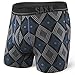 Saxx Underwear Men's 3 Six Five Boxer Black Night Trax Large