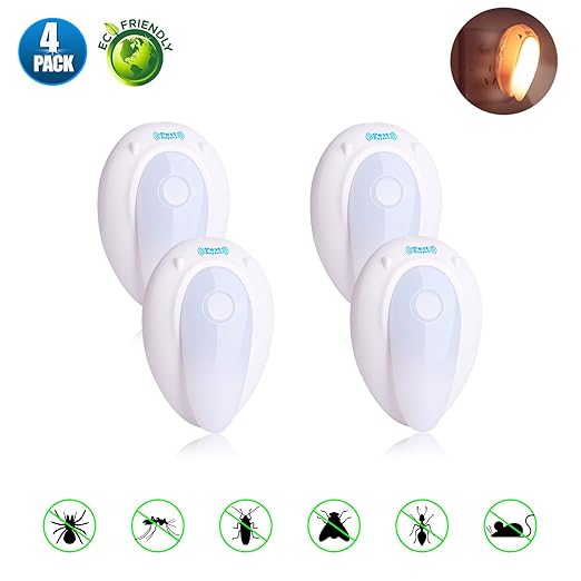 Venoro - Repelente de plagas ultrasónico, repelente de plagas ...