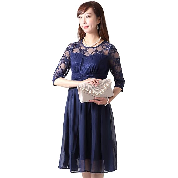 Amazon Banboogo ワンピース 結婚式5点セット パールバッグ