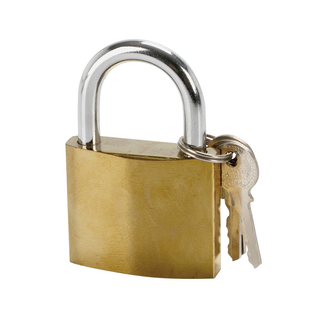 COGEX 80037 Padlock Steel 50 mm, Gold