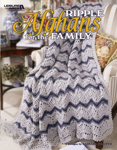 Ripple Afghans for the Family (Leisure Arts #3711) by Barbara Shaffer