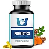 Enerderro Probiotics for Women Digestive Health, Turmeric Curcumin Moringa, Menopause, Joint Support Sexy Midsection Curves, Bloat, 60 Capsules