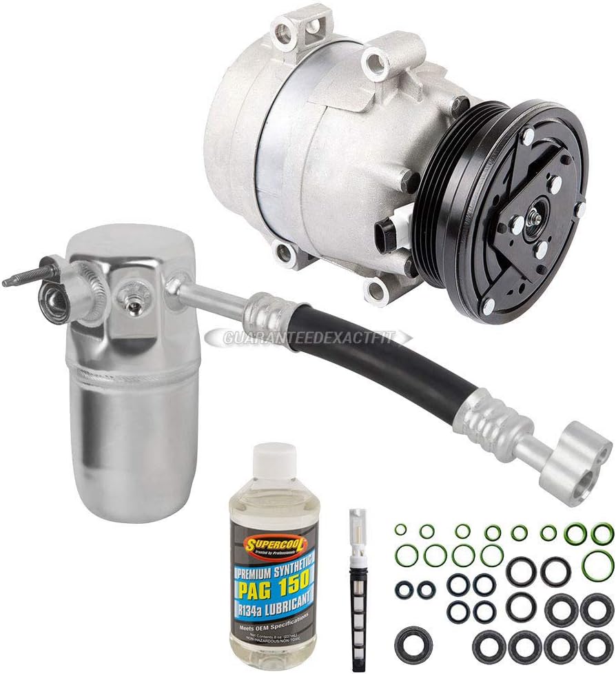 AC Compressor & A/C Kit For Chevy Camaro & Pontiac Firebird Trans Am V8 LS1 1998 1999 2000 2001 2002 - BuyAutoParts 60-80191RK New