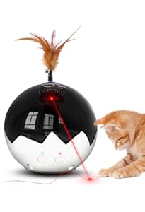 cat craft easy kitty motorized spinning laser topper toy