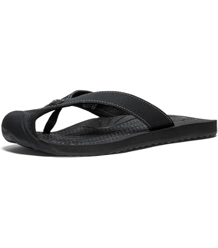 Amazon.com | KEEN Men's Waimea H2 Toe Protecting Flip-Flops, Black