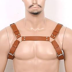 CHICTRY Mens Body Chest Harness Belt Fashion Punk
