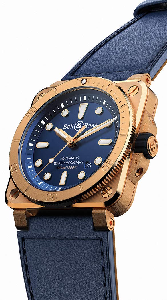 Bell & Ross BR 03-92 Diver Bronze Navy Blue Limited Edition of 250 Pieces to Americas