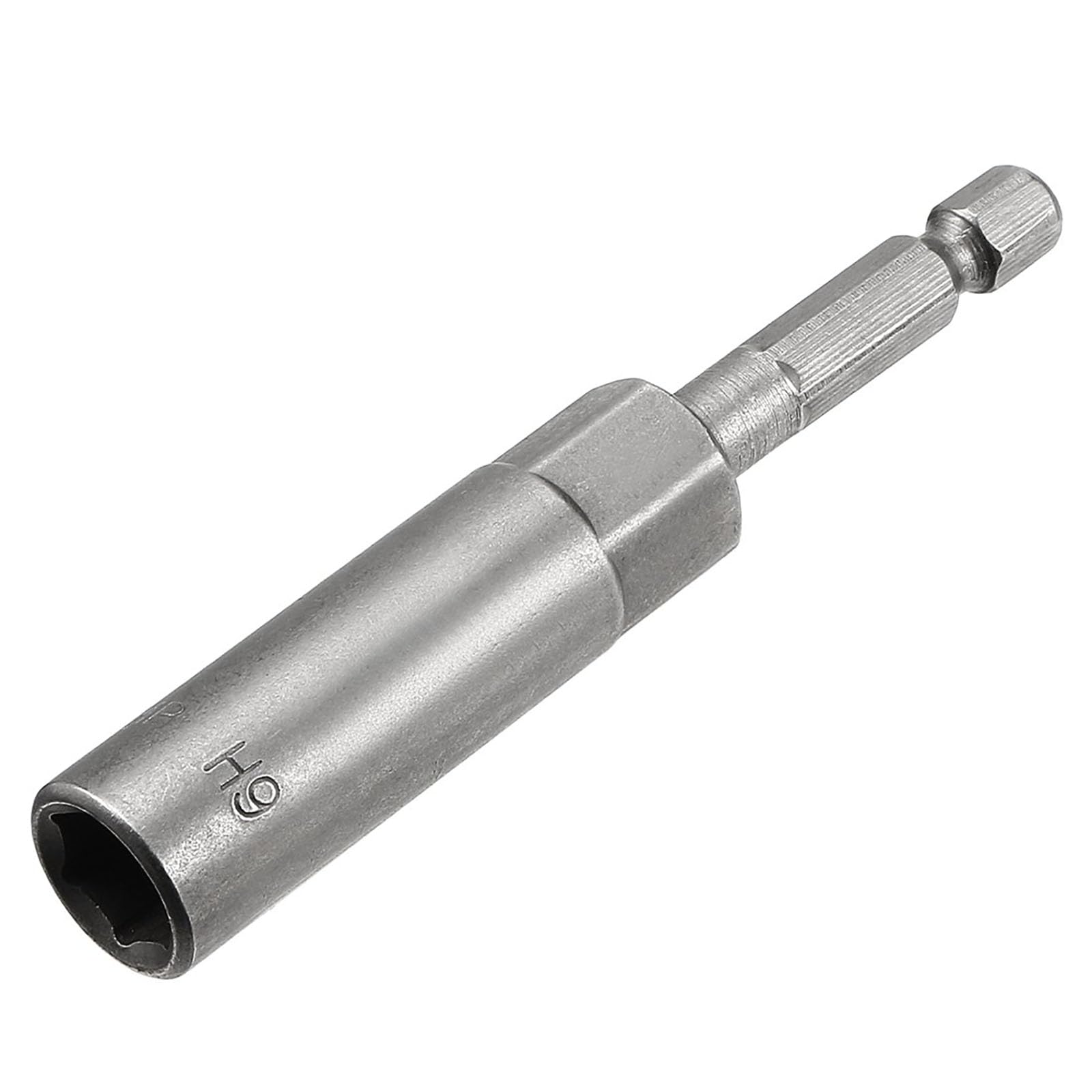 TA-VIGOR 80mm Nut Setter Driver Drill Bit Set, 1/4 inch Hex Shank Quick Change, 9mm Length Metric Nut Driver Set for Woodworking, Machine Maintenance, Auto Repairing, Furnitures, No-Magnetic