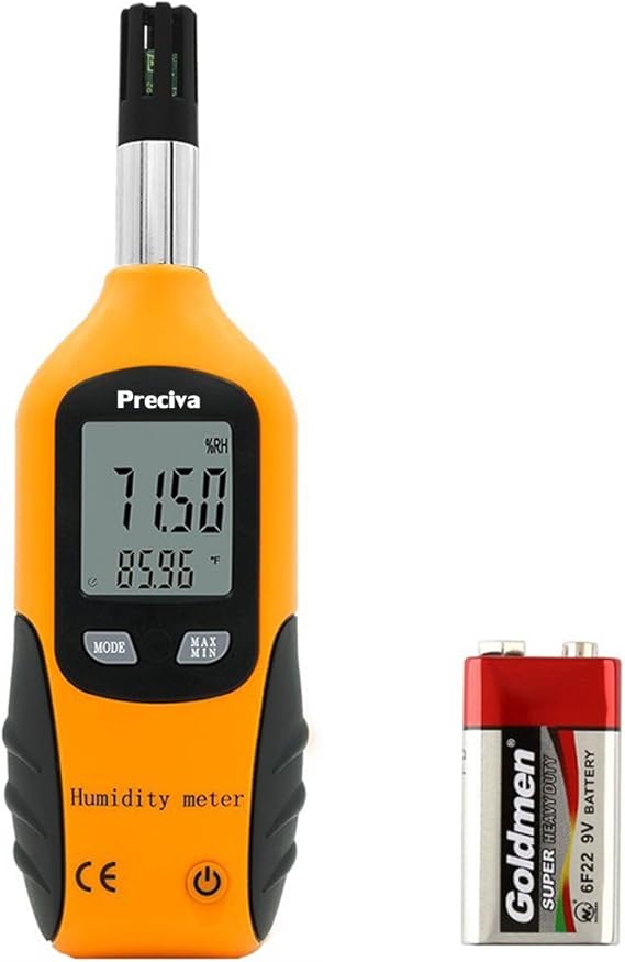 Termometro higrometro digital,Preciva HT-86 higrómetro interior