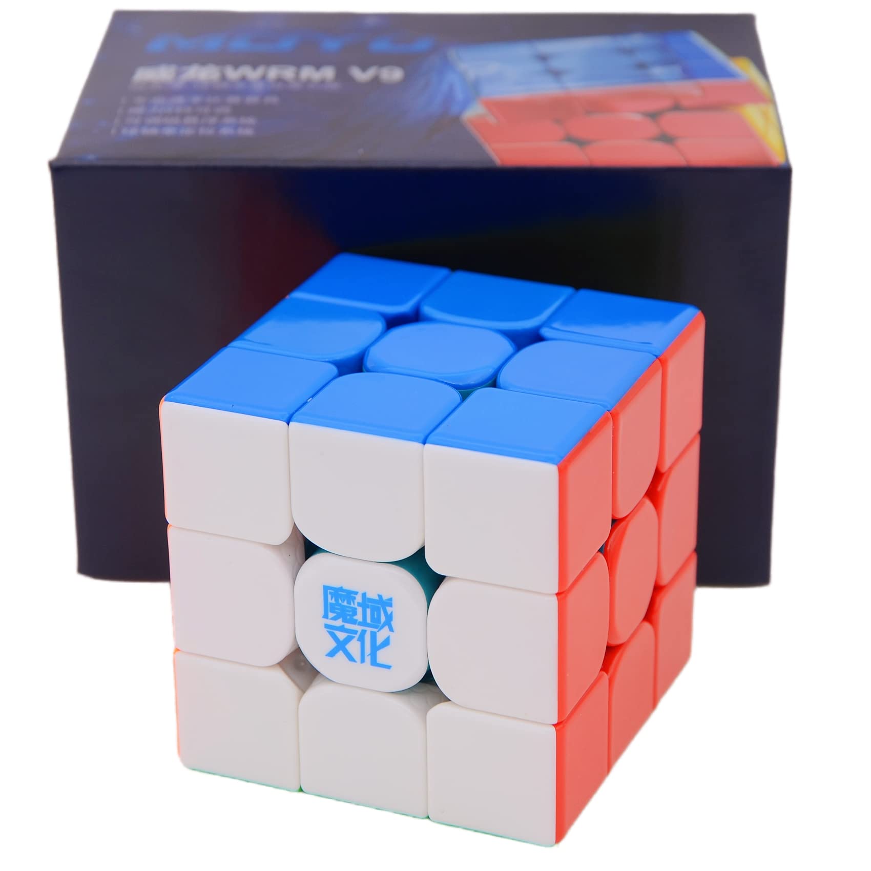 MoYu WeiLong WRM V9 MagLev Ball-Core UV 3x3 Version Magnetic Speed Cube WeiLong WR M V9 Ball-Core UV Stickerless Magic Puzzle 3x3x3 Cube WR M V9（WeiLong V9 Ball-Core UV Coated Version） Cubes