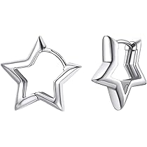 Amazon.com: Sacina Y2k Crystal Star Earrings, Goth Emo Punk