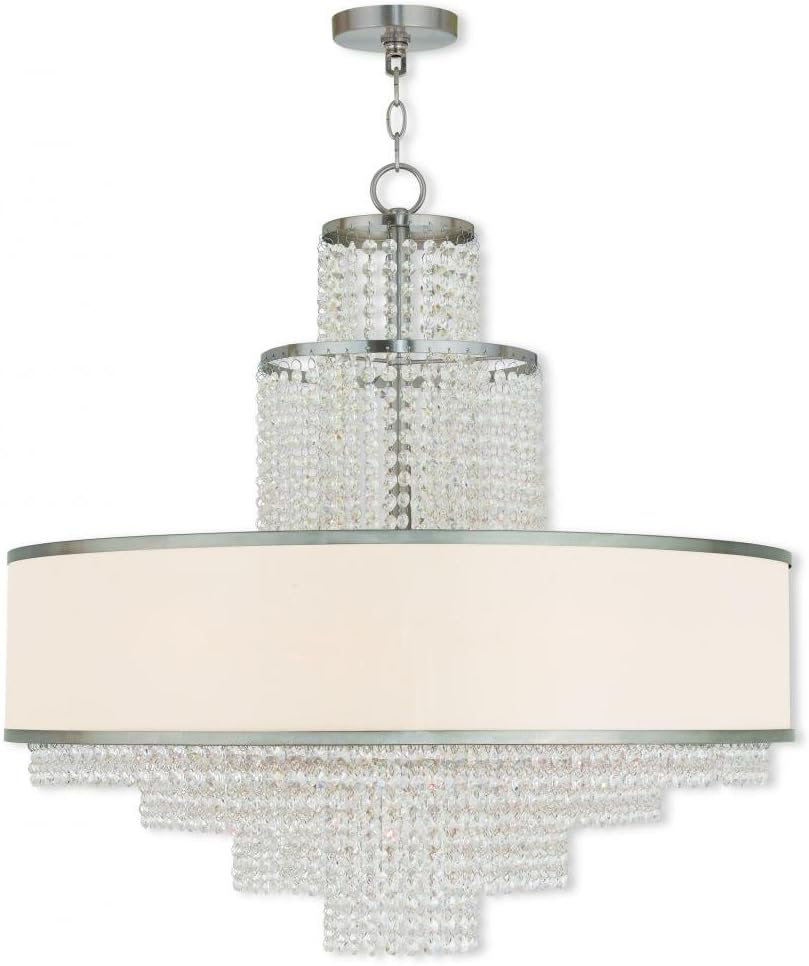 Livex Lighting 50788-91 Prescott - Lámpara de araña de 8 luces, acabado