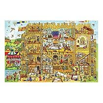 Bigjigs Toys BJ016b Castle Floor Puzzle (48 Piece)