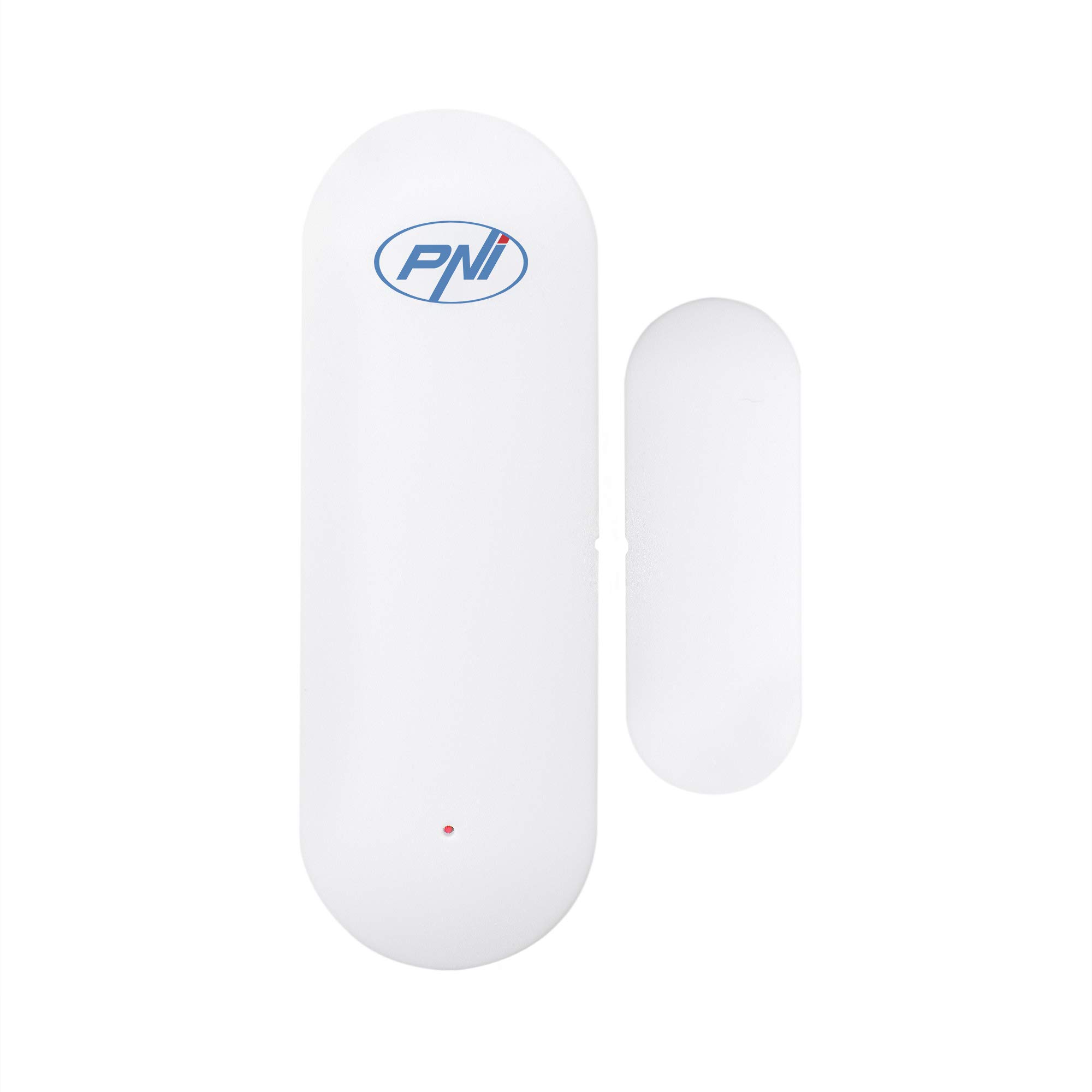 Intelligent magnetic contact PNI Safe House PG07 for monitoring doors and windows through the Internet, compatible with Tuya application, stand alone or associated with the PNI PG600 alarm system