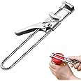 Adjustable Multifunctional Stainless Steel Can Opener,Jar Opener for Weak Hands,Jar Lid Opener