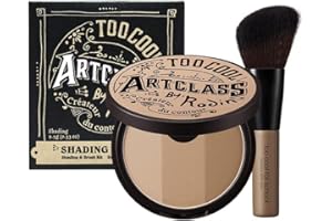Too Cool for School – Artclass By Rodin Shading Master with Brush | Korean #1 Contour Palette | Slim Face Makeup | #2 Modern