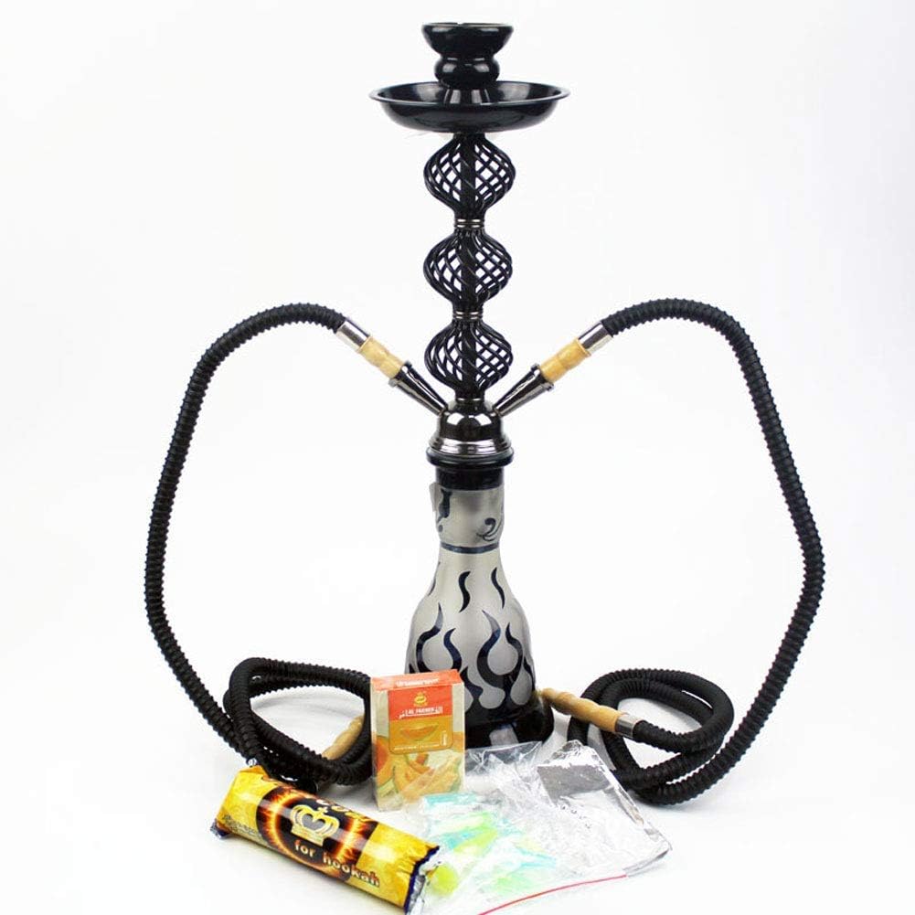 Desert Camel Shisha, Shisha Komplettset mit Doppelschlauch, Shisha Set