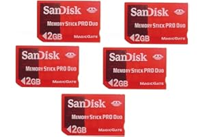 ALPHX INNOVATIONS Memory Stick for Sony PSP/Camera Memory Card SDMSG-2048 2GB MS PRO Duo Gaming Card (Pack of 5)