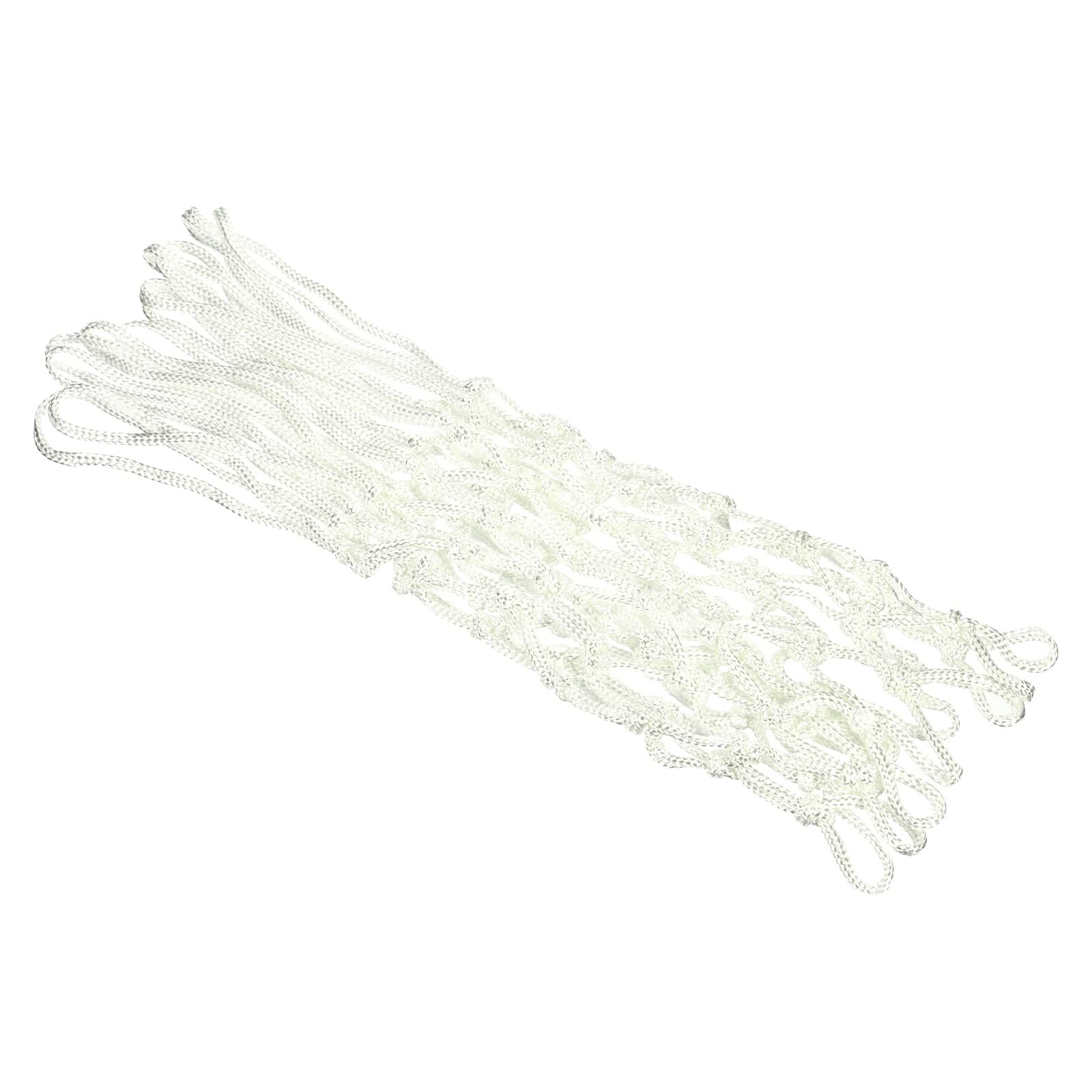 PATIKIL 20.8" Basketball Net Replacement, (6.7 Oz) Thicken Professional Basketball Hoop Net Anti-Whip All Weather for Indoor Outdoor 12 Loops Hoop, White