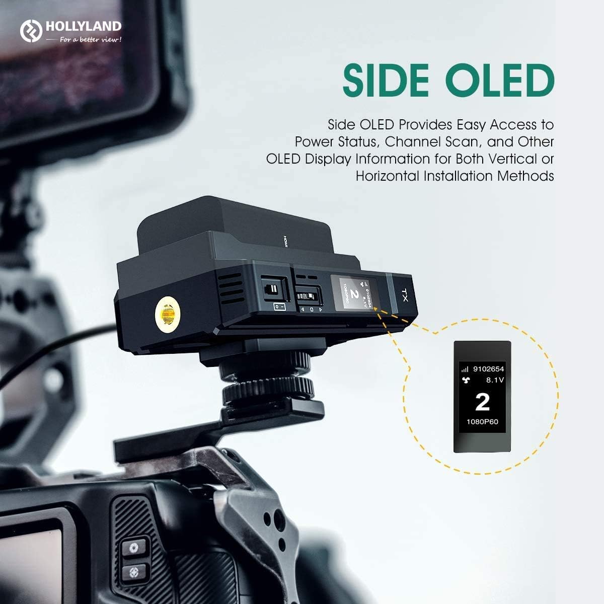 Hollyland Mars 300 Pro HDMI Transmission System 5G Video & Audio Transmission APP Support Android & iOS (Standard Version): Car Electronics