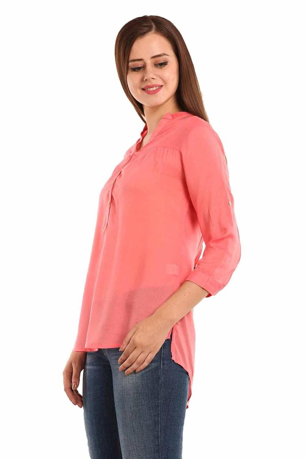 mustard women's tunic shirt
