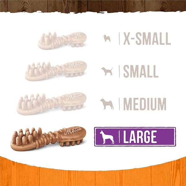MERRICK FRESH KISSES NATURAL DENTAL CHEWS, TREATS INFUSED WITH PUMPKIN AND CINNAMON FOR MEDIUM DOGS 25-50 LBS – 20 OZ. BAG