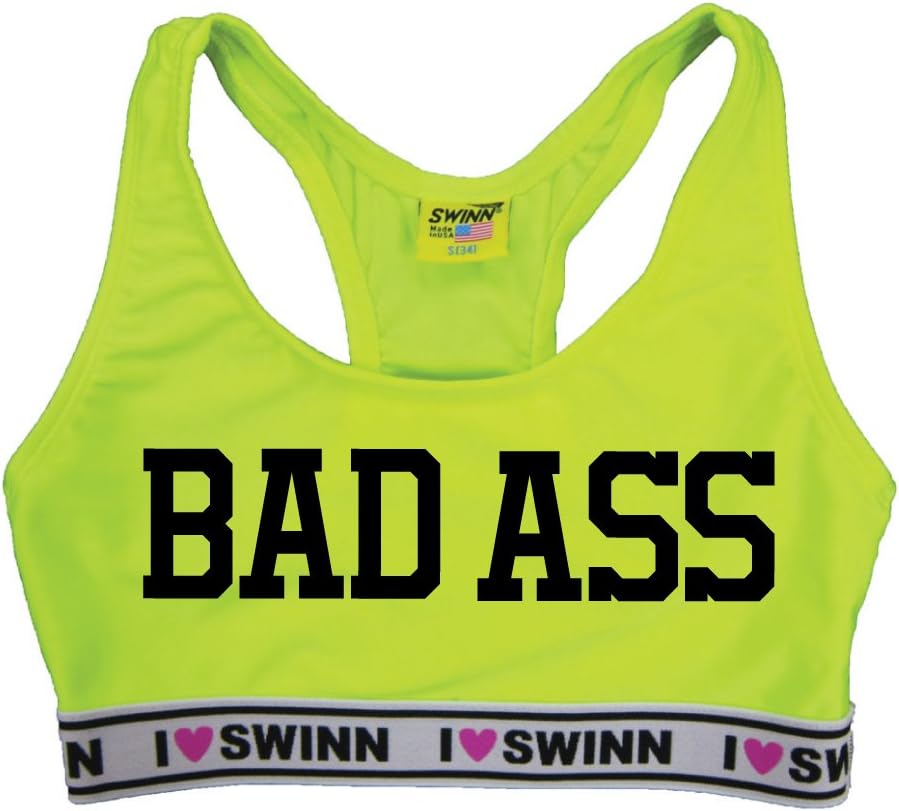 Swinn Badass Sports Bra Neon Yellow