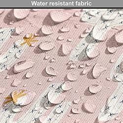 Ambesonne Cactus Print Fabric by The Yard, Hand