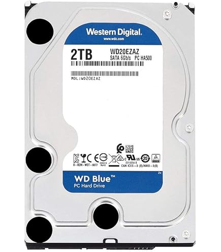 Amazon.com: WD WD20EZAZ Blue 2TB 5400RPM Class SATAIII 256MB 3.5