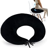 RoamReady BBL Pillow After Surgery for Butt Sleeping Sitting, Driving Donut Hemorrhoid Pillow, Seat Support Hip Cushion, Cotton BBL Post Surgery Recovery Must Haves (Upgraded)