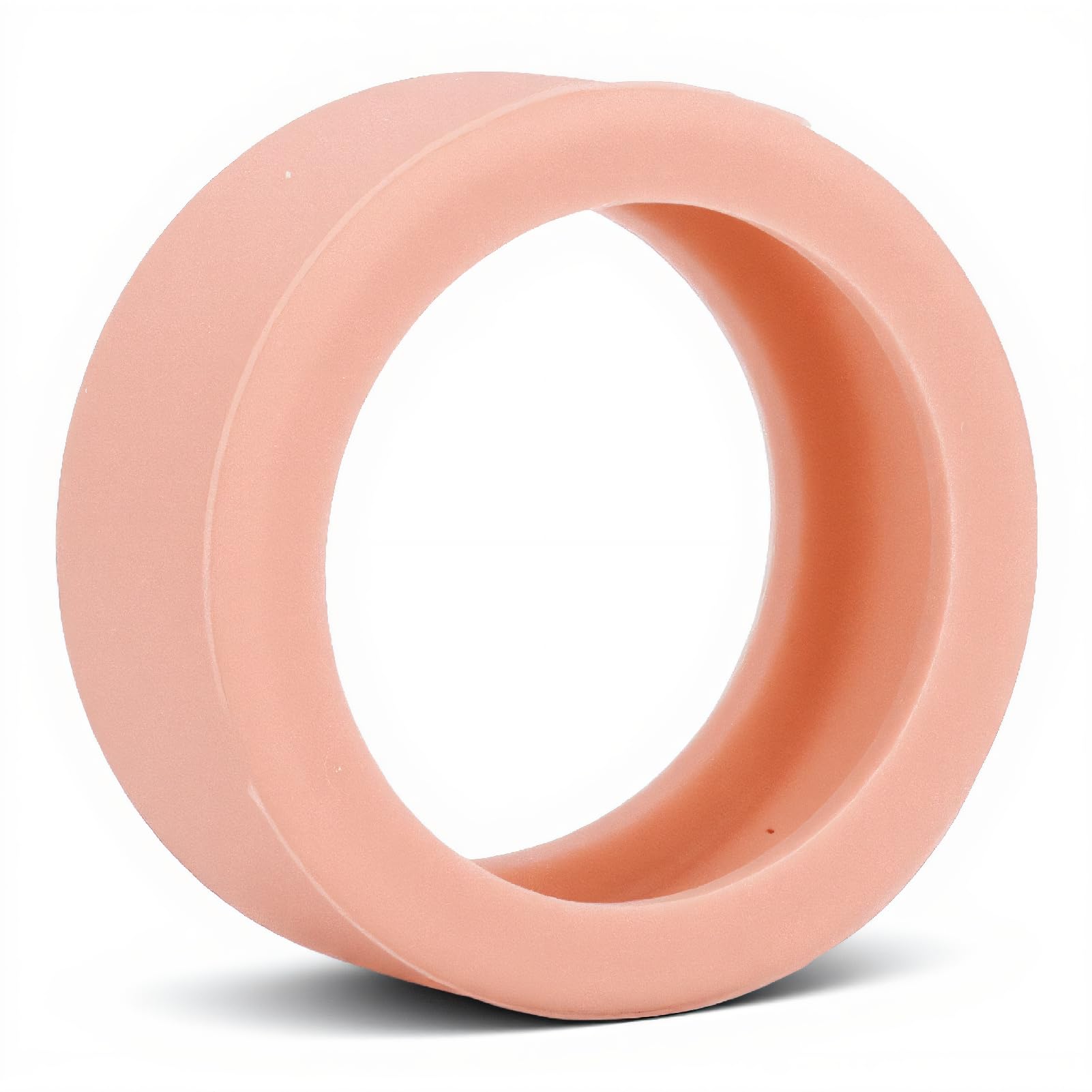 Diyeeni Silicone Ring Cover, Scratch Resistant Skin Friendly Elastic Ring Protector, Wide Compatibility, with Safety for Oura Ring 3 (Rose Gold)