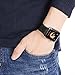 Apple Watch Band, Milanese Loop Mesh Smooth Stainless Steel Strap Freely Fully Magnetic Closure Clasp Metal Strap Wrist Band Replacement Bracelet for Iwatch & Sport & Edition (42mm Black)