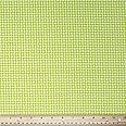 Stitch & Sparkle, Cotton 44" Mini Basket Weave Lemon Grass Color Sewing Fabric by The Yard