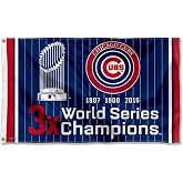 Chicago Baseball Years Series Champions 3x5 Foot Grommet Banner Flag