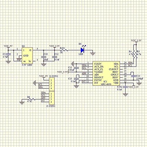 For Arduino, Longruner 3 Axial GY 521 MPU6050 Module Axis analog gyro sensors + 3 Axis Gyroscope Accelerometer Stance Tilt MPU6050 - Thumbnail 3