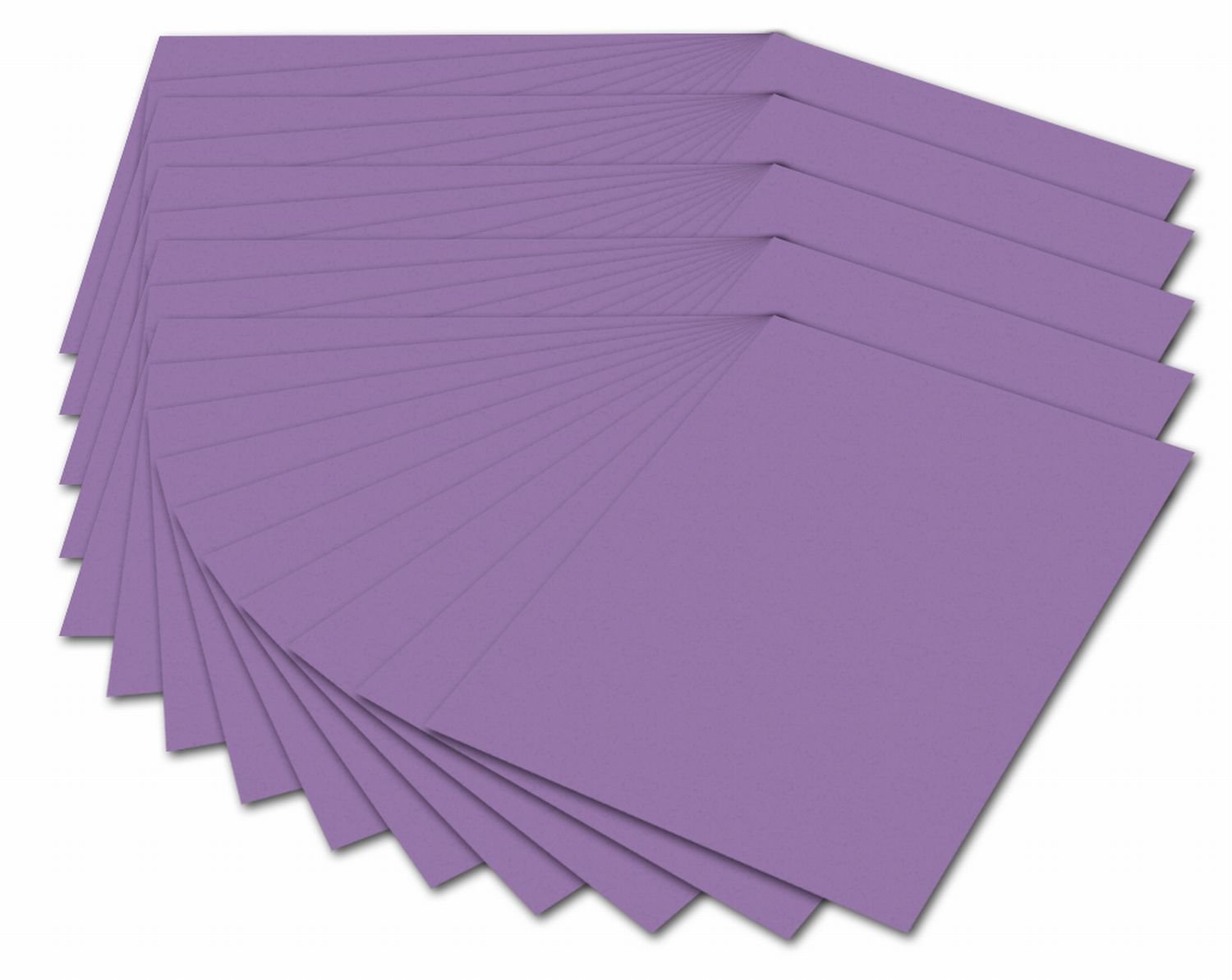 folia 614/50 28 Photo Card DIN A4, 300 g/m², 50 Sheets, Lilac, for Crafts and Creative Design of Cards, Window Pictures and Scrapbooking