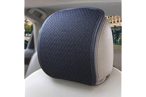 MYCRITEE Rodeten 2Pack Car Seat Headrest Cover Breathable Flexible Elastic Auto Head Rest Covers Universal Fit to All Car Truck SUV Interior Auto Accessories
