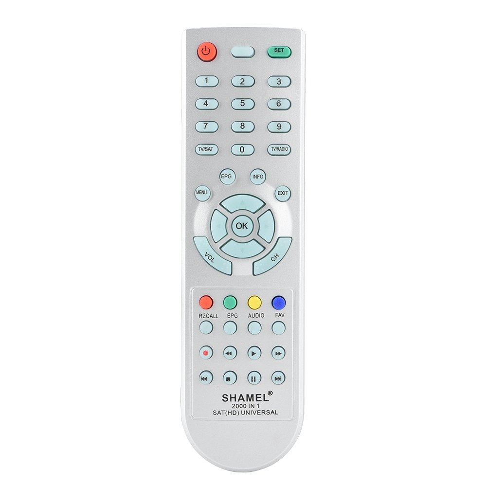 Universal Remote Control Sat Satellite Receiver Remote Control Smart Remote Controller – White