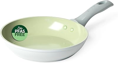 Salter Earth 20cm Frying Pan Ceramic Non-Stick Induction Green