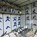 DGXIAKE Dove Rest Stand Frame Grill, Dwelling Pigeon Perches Roost for Bird Supplies Accessories (20 Pcs, Plastic)