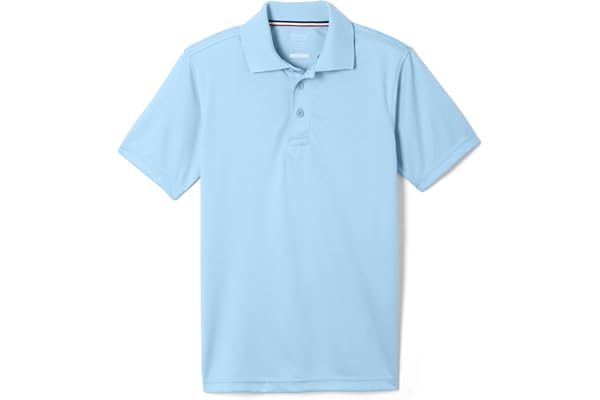 French Toast Boys Moisture Wicking Performance Sport Polo Short Sleeve ShirtPolo Shirt
