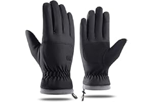 Eohak Men and Women Ski Gloves Winter Cold Weather Gloves Touchscreen Warm Waterproof Gloves for Cycling, Running, Driving, Skiing