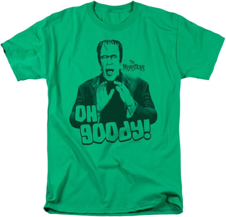 The Munsters Men's Oh Goody T-Shirt Kelly Green