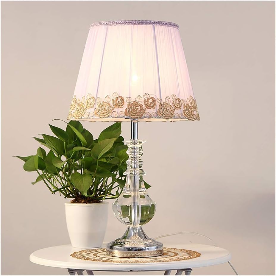 purple bedside table lamps