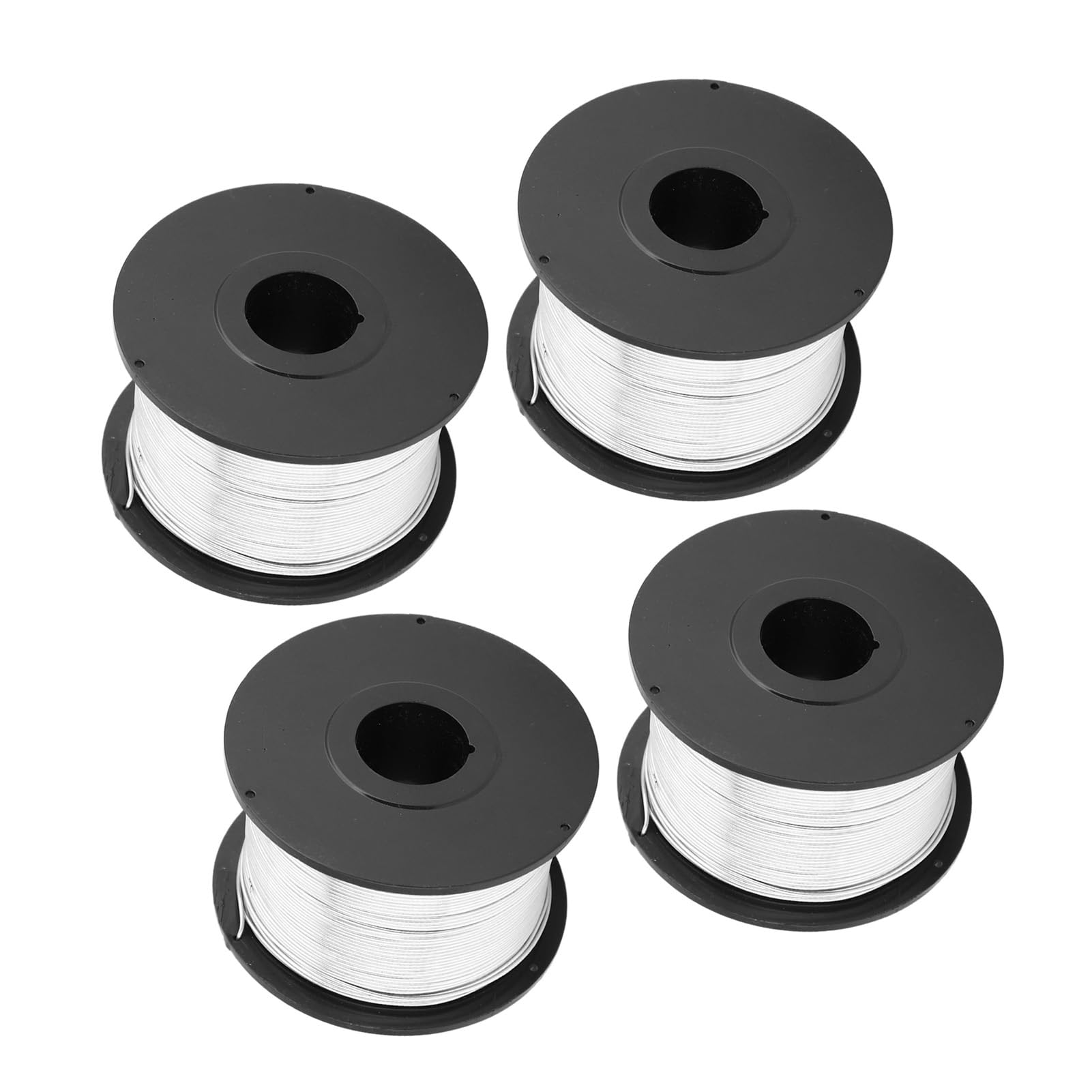 0.8mm Steel Tie Wire 4Pcs Tying Wire 110m Length for Automatic Tying Machine and DIY Home and Garden Supplies