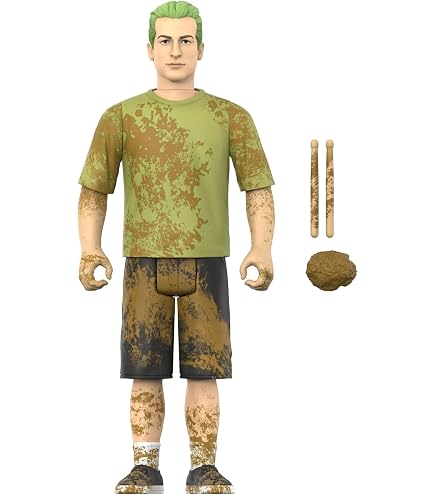 Amazon.com: Super7 Reaction Figure Green Day Dookie Dog - 3.75